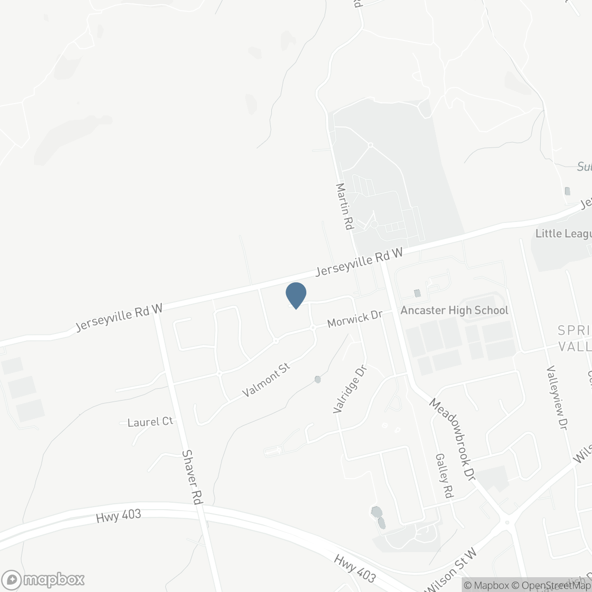 17 VALRIDGE COURT, Ancaster, Ontario L9G 4Y5